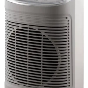 Radiateur soufflant céramique Rowenta SO6520 blanc sur fond neutre