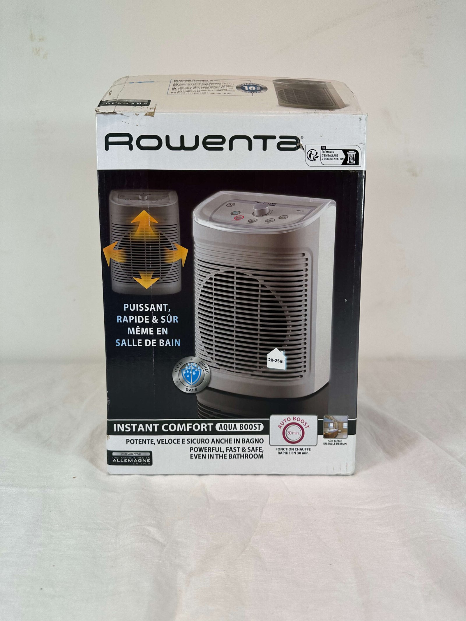 Radiateur soufflant Rowenta SO6520 dans son carton d'origine - Tikamart