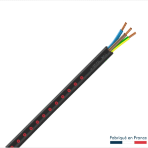 Câble électrique 3 G 1.5 mm² u1000r2v L.100 m
